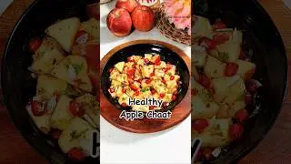 Try This Weight Loss Recipe - Apple Chaat #apple #chaat #shorts #recipe #salad #fruit