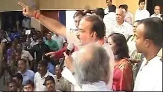 Ananth Kumar-Nandan Nilekani debate abandoned after chaos