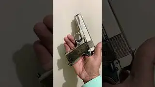 Llama 32 bore made Spain ! Old pistol #anirudh #remix #music #trailer #quickmix #blendz #mixing