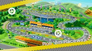 Super Mario Party Jamboree // Roll 'Em Raceway (All Mini Stars) - 100% Walkthrough