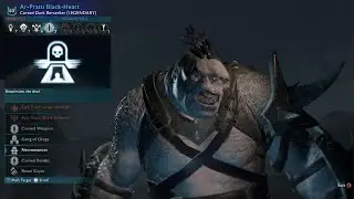 Ar-Pratu Black-Heart #7767 #nochance #fightpits #minasmorgul #berserker #olog