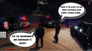 QUASE UMA TRETA COM O INVESTIGADOR DA POLÍCIA CIVIL - GTA RP
