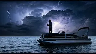 Caught in a Severe Thunderstorm while fishing!