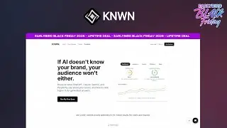 KNWN Lifetime Deal | AI Visibility Analytics for ChatGPT, Claude & Perplexity