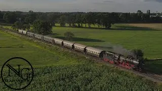 Museumtreinen vanuit de lucht // 400 Abonnees 4K special