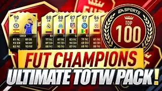 NEW TOP 100 TOTW PACK!!