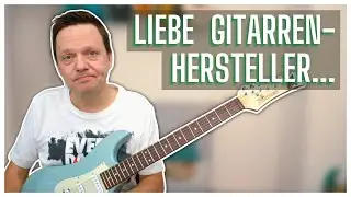 APPELL an alle E-Gitarrenhersteller: Lasst BITTE bei g&uuml;nstigen Gitarren den Jammerhaken weg!