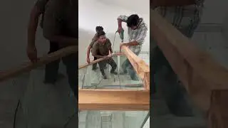 Hand Rail Making         #shortsfeed #shorts #pergolas #glasses #trending
