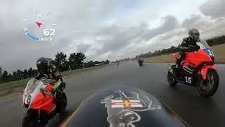 2022 MCI NZGP Race Superlites Yamaha R450 highside 😳