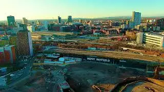 Manchester Drone Footage - Mayfield Depot & Manchester Piccadilly
