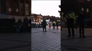 #StandWithUkraine protest in Edinburgh, Scotland ❤️🇺🇦 Слава Україні! Help Ukraine! Zhenya Dove