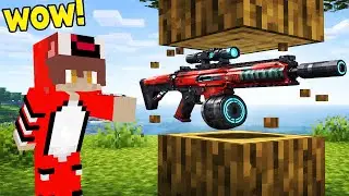 Minecraft Pero Cada Drop es un Arma!