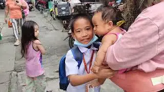 FETCHING PRINCE AT SCHOOL with BABY CALI & BABY JEA♡