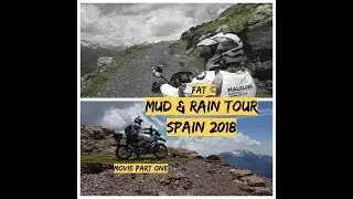 BMW R 1150 GS Adventure - Spain Hard Mud and Rain Tour - Part 1 -  FAT Enduro Offroad