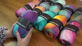 Wollbiene Moonlight Batik Produktvorstellung von Strickwolle mit traumhaftem Farbverlauf f&uuml;r euch