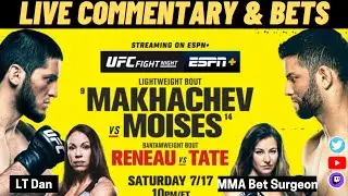 UFC Vegas 31: Makhachev vs. Mois&eacute;s Live Commentary and Bets
