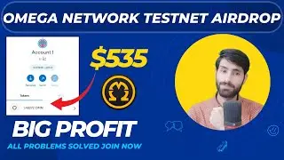 Omega Network Testnet Airdrop | Omega Network Mining New Update | Omega Testnet
