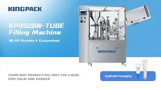 Automatic Soft Tube Filling and Sealing Machine (Plastic & Laminated Tubes)