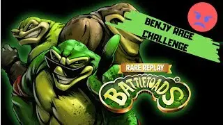 Benjy Rage Challenge...BATTLETOADS ! (RARE REPLAY)