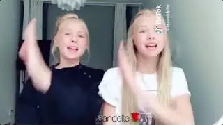 TikTok Iza and Elle with lyrics and names