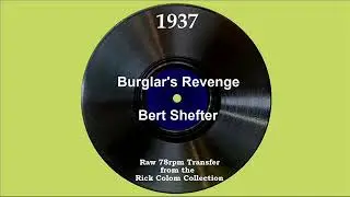1937 Bert Shefter - Burglar&rsquo;s Revenge