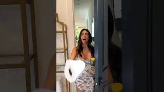 When She Likes to Clean 😜 @TruKait #funny #cute #couple #relationship