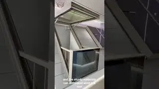 Windproof Skylight Window for Balconies &ndash; Smooth Opening | Thermal Break Aluminum Frame