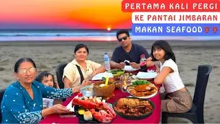 Pertama Kali Pergi Ke Pantai Jimbaran Makan Seafood lobster 🦞 🦀 