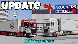 Новое обновление Truckers of Europe 3 &mdash; огромные утечки мультиплеера и дата выхода🔥✅