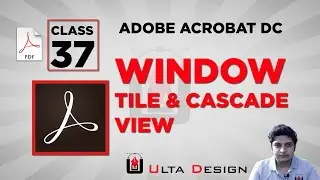 Window tile and cascade view - Adobe Acrobat Pro - Class 37 - Ulta Design
