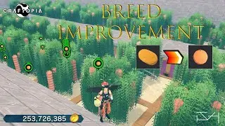 Craftopia - Breed Improvement Plant from 1*-14* Peaches in less than an hour.