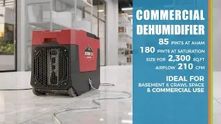Argendon XStorm Plus Commercial/Industrial Dehumidifier