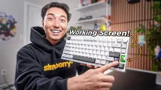 This Mechanical Keyboard Has a WORKING SCREEN | Yunzii AL80 Keyboard Unboxing & Review