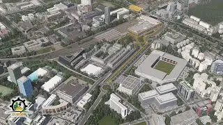 На станции Double Train теперь есть трамвайная остановка и новый жилой район | Cities Skyline: EUROPA #EP15