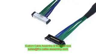 42.5-ohm micro-coax Singapore supplier 20579-001e coax cable connector high-speed micro coaxial cabl