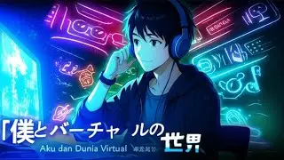 Lagu Anime Tentang Kesepian di Dunia Virtual | Boku to Baacharu no Sekai (MV Official)