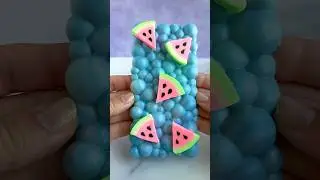 Watermelon Dessert Decorations! #shorts #summer #watermelon #dessert #candy