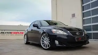 Lexus IS250 Wheels - Niche Surge Rims + K-Sport Coilovers | AutoCraze