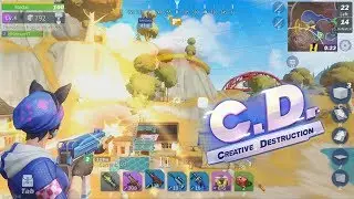 PRO BUILDER AIMING FOR #1! - Creative Destruction Livestream
