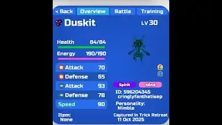GHW TEAL DUSKIT | Loomian Legacy Finds