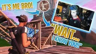 I 1v1'd my *TEAMMATE* in a random SOLO GAME!! (Fortnite Battle Royale)