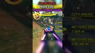 Ferrari Fxxk Trapped Pagani Utopia | Asphalt 8 Funny moments