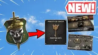 HOW TO USE PRESTIGE KEYS in the NEW PRESTIGE SHOP! (BLACK OPS COLD WAR PRESTIGE SHOP SHOWCASE)