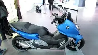 2013 BMW C600 Sport ABS Scooter - Walkaround - 2012 Paris Auto Show - Mondial de L'Automobile