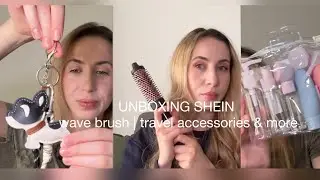 UNBOXING ✨ SHEIN Haul | hot wave brush, summer jewelry, sport wear, travel accessories, migraines