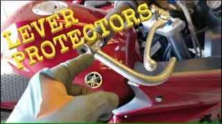 Yamaha Fazer - Custom LEVER PROTECTORS bar ends - sparkles