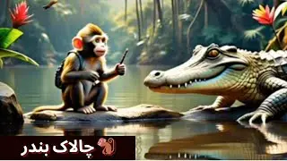 🐒 چالاک بندر🐒 | Kahani Vibes | Urdu Story | Moral Story | Funny Story | Animal Story | Inspirational