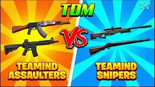 TEAMIND 2V2 TDM - ASSAULTERS VS SNIPERS - PUBG MOBILE