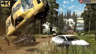 FlatOut: Ultimate Carnage (2007) - PC Gameplay 4k 2160p / Win 10
