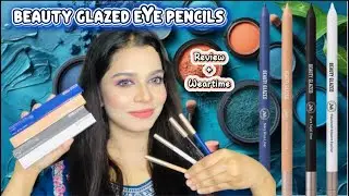 Beauty glazed All kajol review + weartime test (blue,black,white,nude)